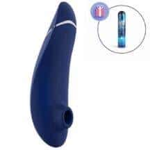 Вакуумный стимулятор клитора Womanizer Premium 2, синий Вакуумный стимулятор клитора Womanizer Premium 2, синий