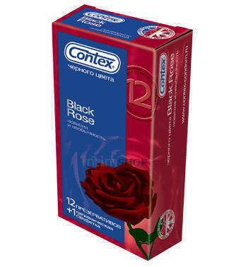 Презервативы Contex Black Rose (12 шт.)