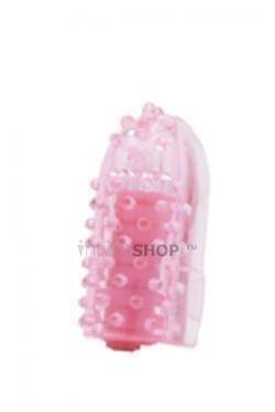 Стимулирующее кольцо на палец с вибрацией Fingus, розовое - X-Toy