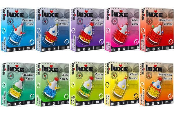 Набор презервативов Luxe Maxima (10 шт.)
