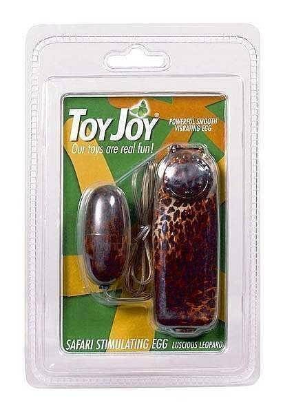 Виброяйцо Safari Stimulating Egg Vibrator Leopard - Toy Joy