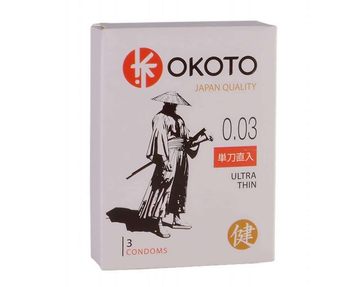 Презервативы Okoto Thin Extra Soft, 3 шт 1465 - Okoto - Классические презервативы - Купить