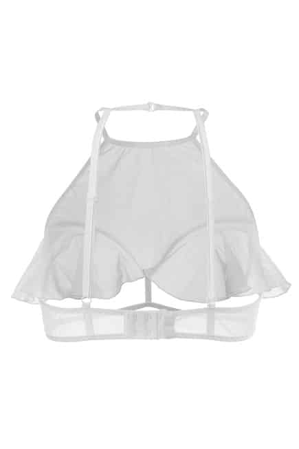 Бралетт Erolanta Karen с открытой грудью, белый, 42-44 УТ-00004731XS/S - Erolanta - Эротические корсеты и бюстье - Купить