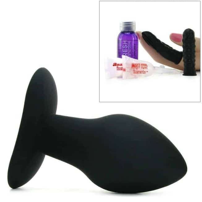 Маленькая анальная пробка Pipedream Anal Fantasy Collection, 8 см, черная PD 4601-23 - PipeDream - Анальные пробки - Купить