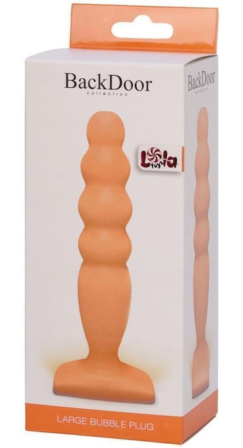 Анальный стимулятор Lola Toys Back Door Streamline Plug, бежевый 511662lola - Lola Toys - Анальные пробки - Купить