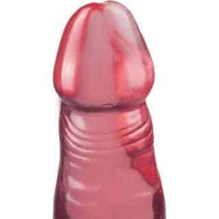 Фаллоимитатор Doc Johnson Crystal Jellies 14 см, розовый 0284-01/3000004887 - Doc Johnson - Фаллоимитаторы небольшого размера - Купить