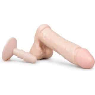 Фаллоимитатор с вибрацией Doc Johnson The Realistic® Cock Vibrating 8”, телесный 1156-02-BX - Doc Johnson - Реалистичные вибраторы - Купить