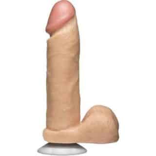 Фаллоимитатор с вибрацией Doc Johnson The Realistic® Cock Vibrating 8”, телесный 1156-02-BX - Doc Johnson - Реалистичные вибраторы - Купить