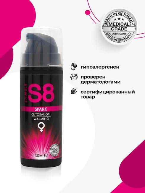 Возбуждающий гель для клитора с охлаждением Stimul8, 30 мл STS7417 - Stimul8 - Возбуждающие смазки, гели и лубриканты - Купить