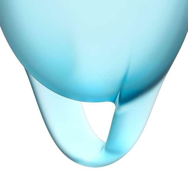 Менструальные чаши Satisfyer Feel Confident, 2 шт в наборе, бесцветный J1762-2 - Satisfyer - Менструальные чаши - Купить