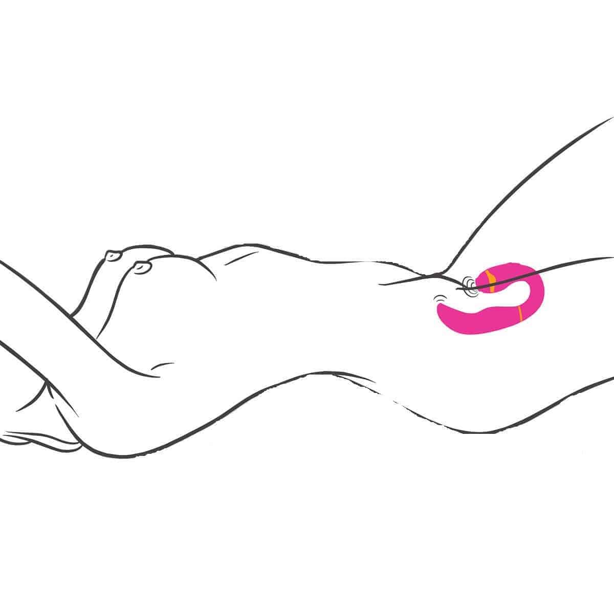 Вибратор с вакуумно-волновым стимулятором клитора Adrien Lastic My G, черный  11305 - Adrien Lastic - Вибраторы на клитор и точку-G - Купить