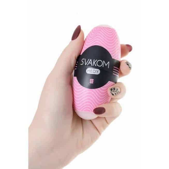 Двухсторонний мастурбатор Svakom Hedy X Confidence, бесцветный SL42B_One - Svakom - Не анатомические мастурбаторы - Купить