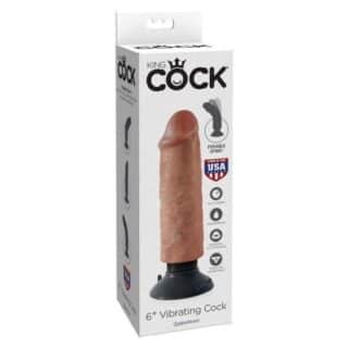 Вибратор Pipedream King Cock Plus фрикционный с нагревом, телесный 5728-21 PD - PipeDream - Реалистичные вибраторы - Купить
