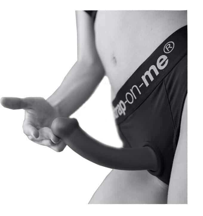 Трусики для страпона Strap-on-me Heroine Harness L, синие 6017753 - Strap-on-me - Трусики с кольцом - Купить