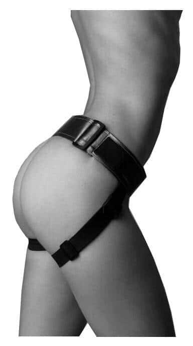 Трусики для страпона Strap-on-me Diva Harness M, черные 6015988 - Strap-on-me - Трусики с кольцом - Купить