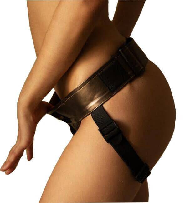 Трусики для страпона Strap-on-me Diva Harness M, черные 6015988 - Strap-on-me - Трусики с кольцом - Купить
