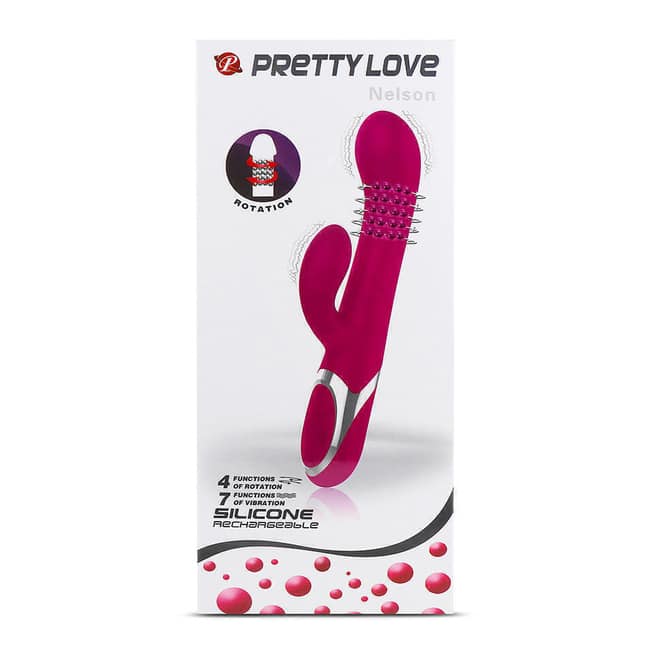 Анальная вибропробка Baile Pretty Love Booty Passion, фуксия BI-014161-0602S - Pretty Love - С вибрацией - Купить