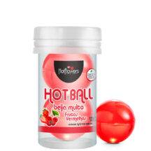 Лубрикант HotFlowers Hot Ball Ягоды на масляной основе, 3 г х 2 шт