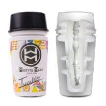 Мастурбатор MensMax Tumbler Square, белый