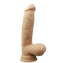 Фаллоимитатор CNT Dick Buddies Silicone Cock With Balls 21 см, телесный