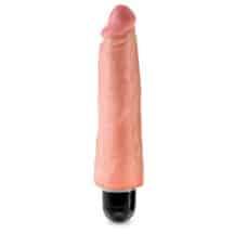 Вибратор PipeDream King Cock 8''Vibrating Stiffy 24.8 см, телесный