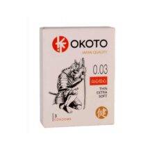 Презервативы Okoto Thin Extra Soft, 3 шт