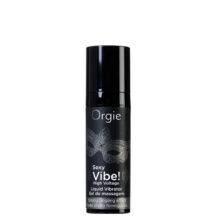 Жидкий вибратор Orgie Sexy Vibe High Voltage с усиленным эффектом, 15 мл