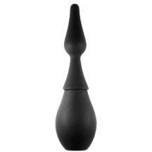 Анальный душ Lola Games Back Door Collection Black Edition Kinky Douche 180 мл, чёрный