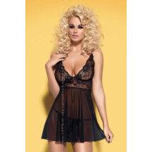 Сорочка и стринги Obsessive Imperia babydoll, размер L/XL