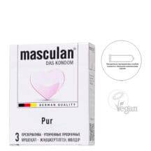 Презервативы Masculan Pur ультратонкие, 3 шт