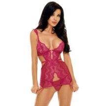 Сорочка Beauty Night Peyton chemise Purple, ягодный, L/XL