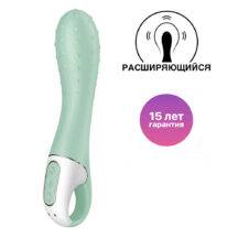 Вибратор для точки G с расширением Satisfyer Air Pump Vibrator 3, мятный