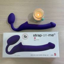 НЕ ЗАШЕЛ, ПОКА НЕ ВОШЕЛ: ГИБКИЙ СТРАПОН STRAP-ON-ME SEMI REALISTIC S