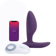 Анальная вибропробка We-Vibe Ditto с пультом ДУ, фиолетовая