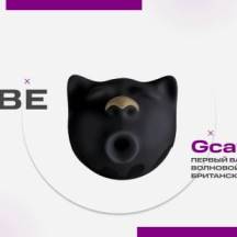 Новинка — вакуумный стимулятор в форме кошечки Gvibe Gcat