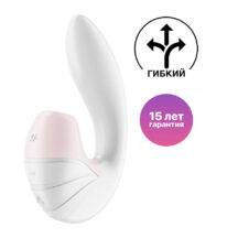 Вибратор с вакуумно-волновым стимулятором клитора Satisfyer Supernova, белый