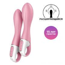 Вибратор с расширением Satisfyer Air Pump 2, розовый