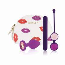 Набор Rianne S First Vibe Kit, вибропуля, пробка, вагинальные шарики