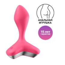 Анальная вибропробка Satisfyer Game Changer, розовая