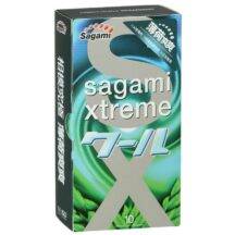 Латексные презервативы Sagami Xtreme Mint 0.04, 10шт