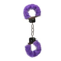 Наручники с Мехом Easytoys Furry Handcuffs EDC Collections, фиолетовые