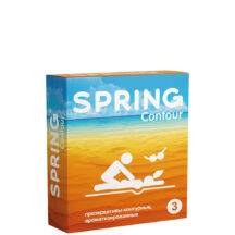 Презервативы анатомической формы Spring Contour, 3 шт