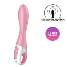 Вибратор с расширением Satisfyer Air Pump 2, розовый