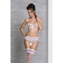 Комплекты Passion Lingerie Lovelia set White, Белый, L/XL