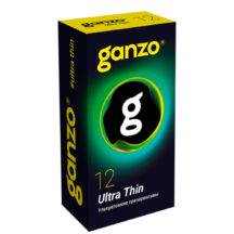 Презервативы ультратонкие Ganzo Ultra Thin, 12 шт