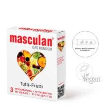 Презервативы Masculan Tutti-Frutti, 3 шт