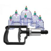 Набор помп для стимуляции Sukshen 6 Piece Cupping Set with Acu Points XR Brands