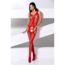 Боди Passion Erotic Line BS 072 Red, Красный, One size