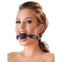 Силиконовый рельефный кляп Silicone Ball Gag by Bad Kitty ORION