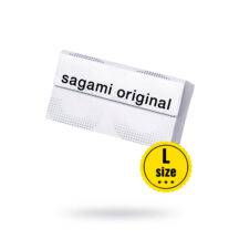 Полиуретановые презервативы Sagami Original 0.02, L, 10шт